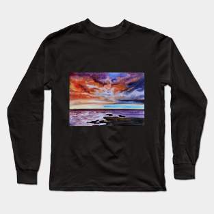 Clouds under the sea Long Sleeve T-Shirt